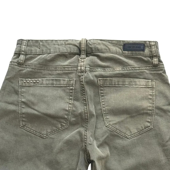 BLANK NYC Olive Green Zip Pocket Moto Utility Skinny Jeans Women’s 26 - Picture 6 of 10